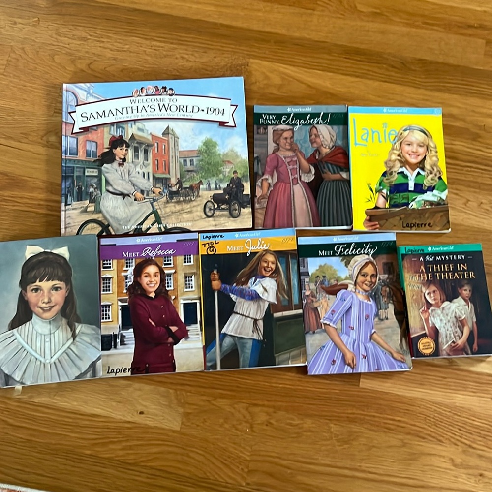 American Girl Doll collection of books